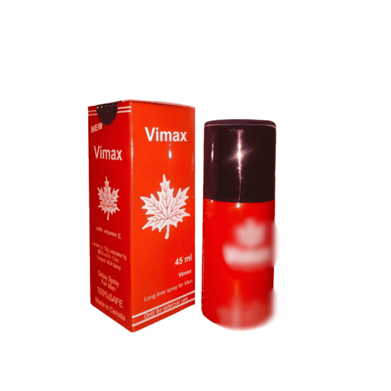 original vimax spray made in canada ( steel bottle)