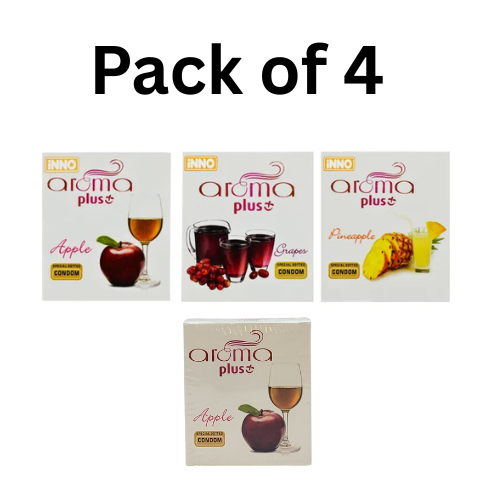 Aroma Plus Flavour condom ( pack of 4)