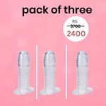 Silicon Crystal Reusable Condom