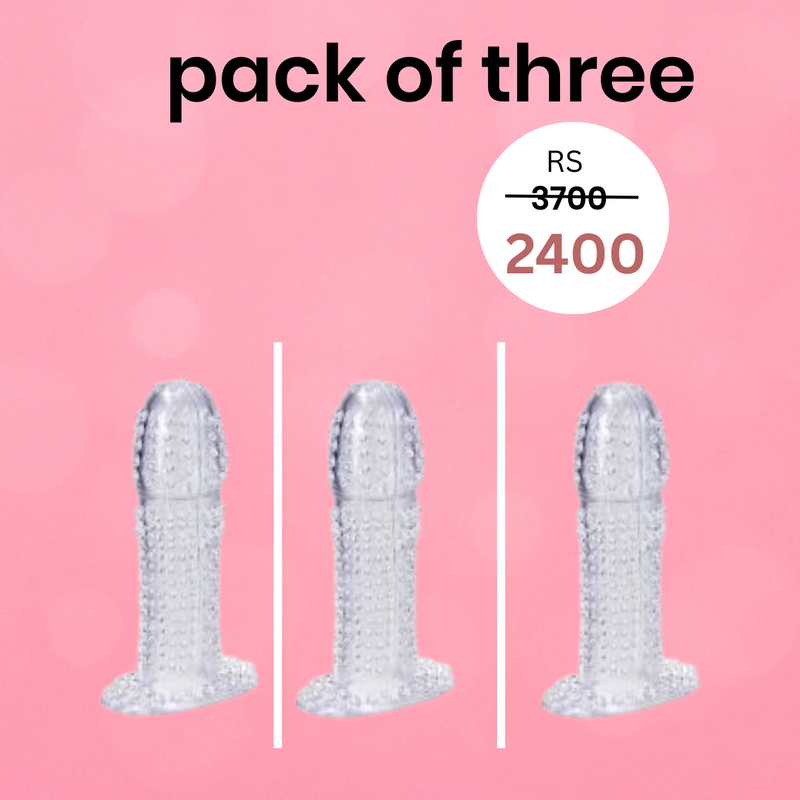 Silicon Crystal Reusable Condom