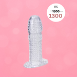Silicon Crystal Reusable Condom