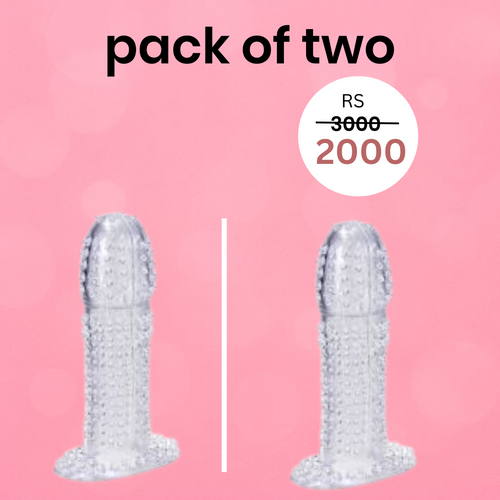 Silicon Crystal Reusable Condom